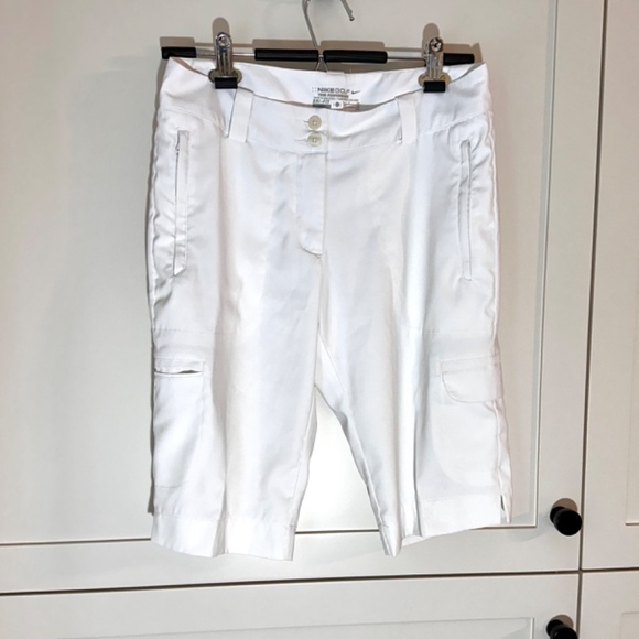 Nike Golf Tour Performance Dri-Fit Golf Shorts White; Women US 4 (fits like 4-6) - Picture 3 of 11